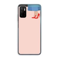 High heels: Xiaomi Poco M3 Pro 5G Transparant Hoesje