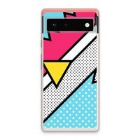 Pop Art #3: Google Pixel 6 Transparant Hoesje