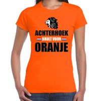 Oranje t-shirt de Achterhoek brult voor oranje dames - Holland / Nederland supporter shirt EK/ WK - thumbnail