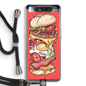 Diet Coke Please: Samsung Galaxy A80 Transparant Hoesje met koord