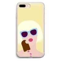 Ice cream: iPhone 7 Plus Transparant Hoesje