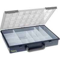 raaco Assorter 55 4x8-15 Assortimentsdoos (l x b x h) 338 x 261 x 57 mm Aantal vakken: 15 Vaste onderverdeling Inhoud 1 stuk(s)
