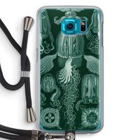 Haeckel Cubomedusae: Samsung Galaxy S6 Transparant Hoesje met koord
