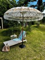 Parasol Bali Nusa Penida | Crème/Goud 250cm
