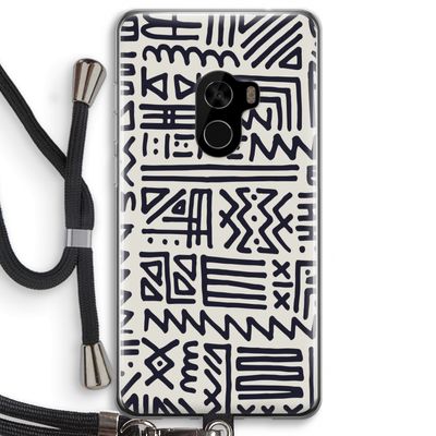 Marrakech print: Xiaomi Mi Mix 2 Transparant Hoesje met koord