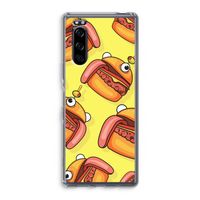 Hamburger: Sony Xperia 5 Transparant Hoesje