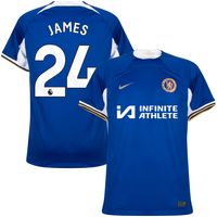 Chelsea Shirt Thuis 2023-2024 + James 24