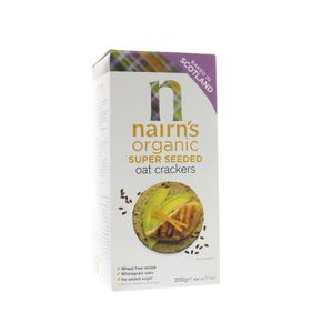 Oatcakes organic seeded bio