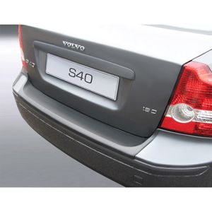 Bumper beschermer passend voor Volvo S40 2004-2007 Zwart GRRBP417