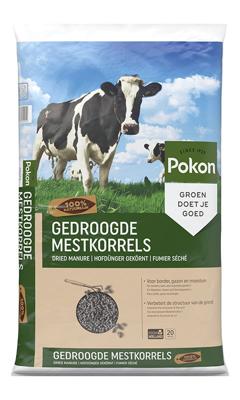 Gedroogde mestkorrel 20kg - Pokon