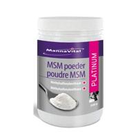 Mannavital MSM poeder platinum Mannavital MSM poeder platinum