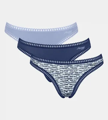 3-pack Go Crush string dames