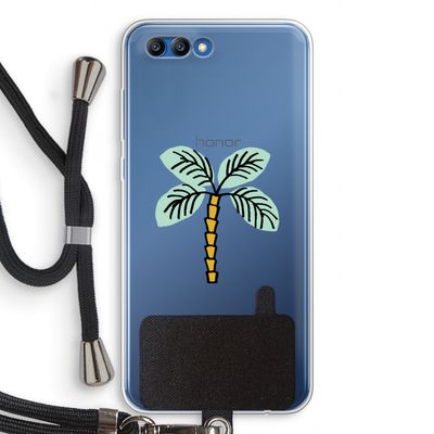 Palmboom: Honor 10 Transparant Hoesje met koord