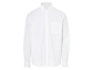 LIVERGY Heren overhemd (Wit, L)
