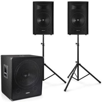 Vonyx 2.1 complete live set 1600 watt Vonyx 2.1 complete live set 1600 watt