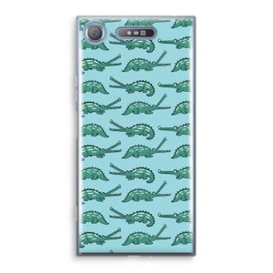 Kroko: Sony Xperia XZ1 Transparant Hoesje