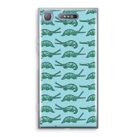 Kroko: Sony Xperia XZ1 Transparant Hoesje