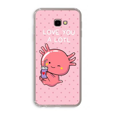 Love You A Lotl: Samsung Galaxy J4 Plus Transparant Hoesje
