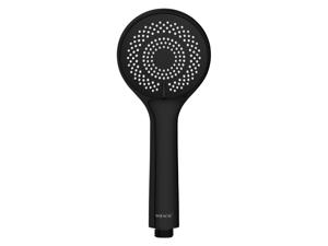 Wenko Douchekop Watersaving (Zwart mat, Ø 9,5 cm)