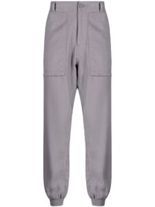 FIVE CM pantalon de jogging à patch logo - Gris