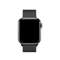 Apple origineel Milanese Loop Band Apple Watch 38mm / 40mm / 41mm Space Black - MTU12ZM/A - thumbnail