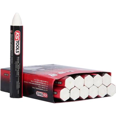 KS Tools 100.4050 Signaalkrijt, wit, verpakking van 12 stuks