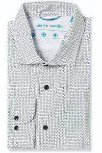 Pierre Cardin Tailored Fit Overhemd wit, Motief