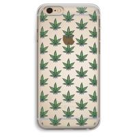 Weed: iPhone 6 Plus / 6S Plus Transparant Hoesje