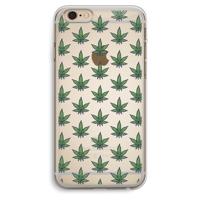 Weed: iPhone 6 Plus / 6S Plus Transparant Hoesje - thumbnail