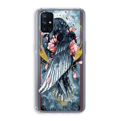 Golden Raven: OnePlus Nord N10 5G Transparant Hoesje