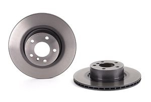 Remschijf COATED DISC LINE BREMBO, Remschijftype: Binnen geventileerd, u.a. für BMW, Toyota