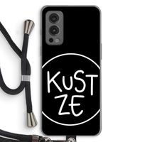 KUST ZE: OnePlus Nord 2 5G Transparant Hoesje met koord