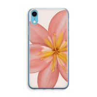 Pink Ellila Flower: iPhone XR Transparant Hoesje