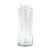 TAK Design - Drinken Waterglas XL Handgemaakt 10/30 Copper Stars - Glas - Koper - thumbnail