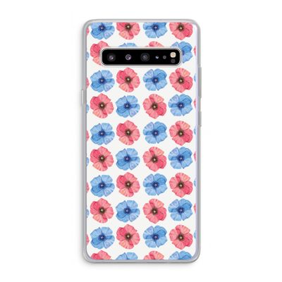 Klaproosjes: Samsung Galaxy S10 5G Transparant Hoesje