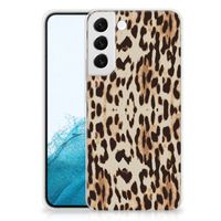 Samsung Galaxy S22 Plus TPU Hoesje Leopard - thumbnail