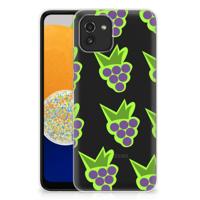Samsung Galaxy A03 | Siliconen Case | Druiven