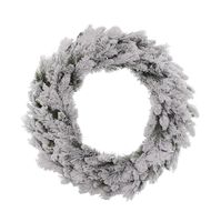 Kerstkrans Flocked Fraser Wreath dia. 75 cm kerstboom - Holiday tree