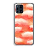 Lichte Wolken: Oppo Find X3 Pro Transparant Hoesje