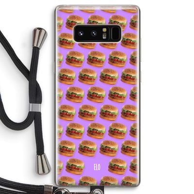 Giants: Samsung Galaxy Note 8 Transparant Hoesje met koord