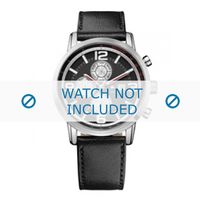 Horlogeband Tommy Hilfiger TH-211-1-14-1411 / TH1710335 Leder Zwart 22mm - thumbnail