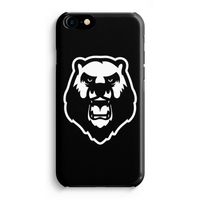 Angry Bear (black): Volledig Geprint iPhone 7 Hoesje