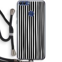 Stripes: Huawei P Smart (2018) Transparant Hoesje met koord
