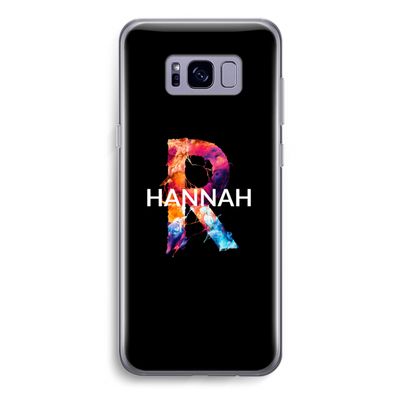 Abstract Spectrum: Samsung Galaxy S8 Transparant Hoesje