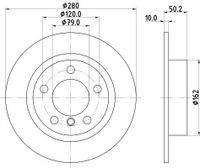 Remschijf 8DD355123001