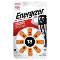 Energizer Knoopcel ZA13 1.4 V 8 stuk(s) 280 mAh Zink-lucht Hearing Aid PR48