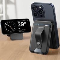 Grip Wallet Stand (HaloLock) - Black Grip Wallet Stand (HaloLock) - Black