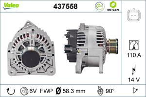 Valeo Alternator/Dynamo 437558