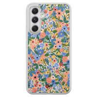 Samsung Galaxy A54 hybride hoesje - Blue gardens
