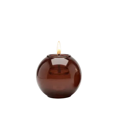 Globus Candle 15 Amber